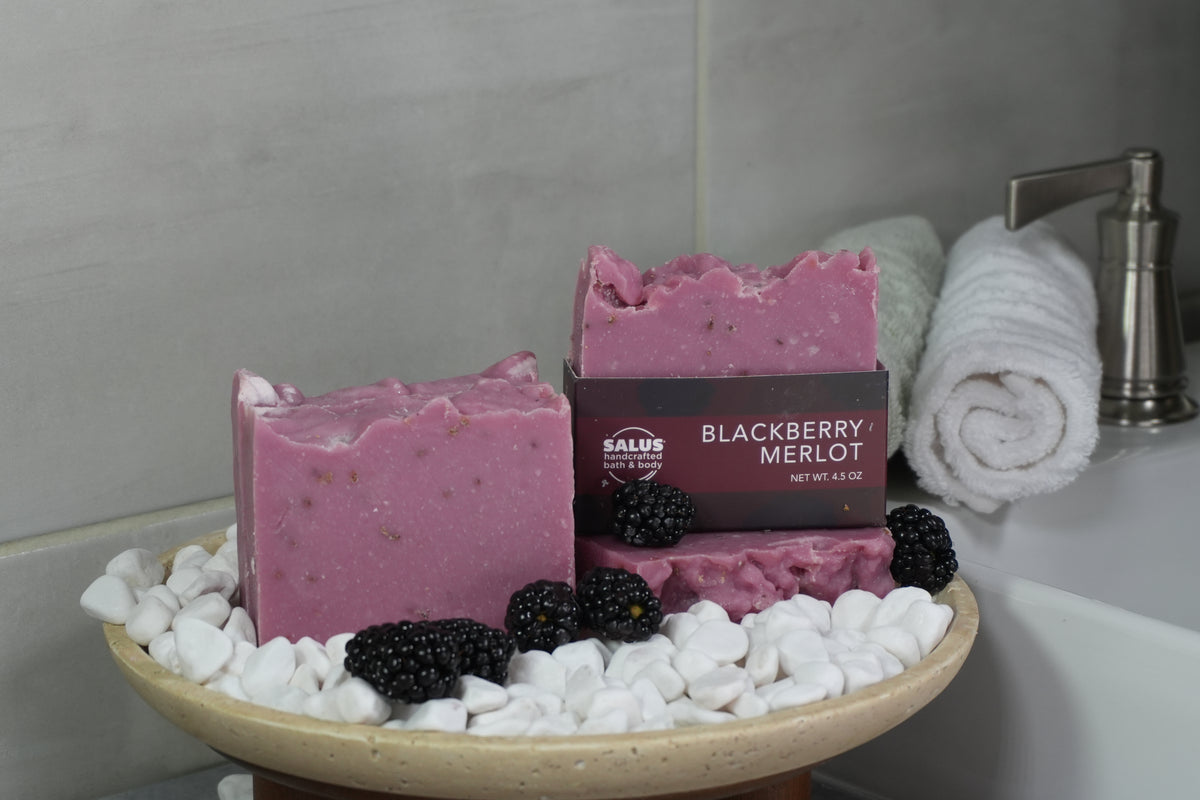 Blackberry Merlot Handcrafted Soap