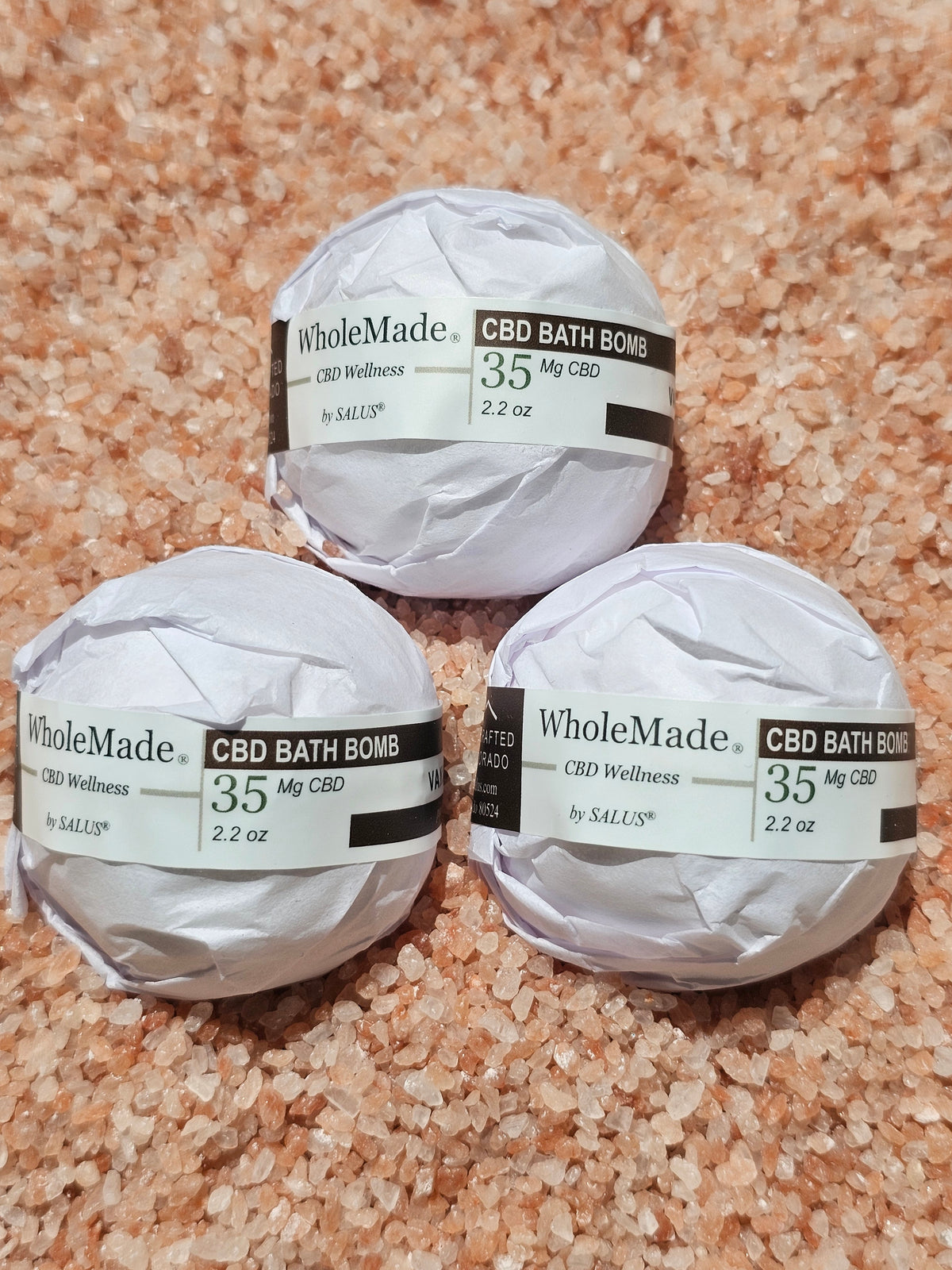 Vanilla CBD Bath Bomb