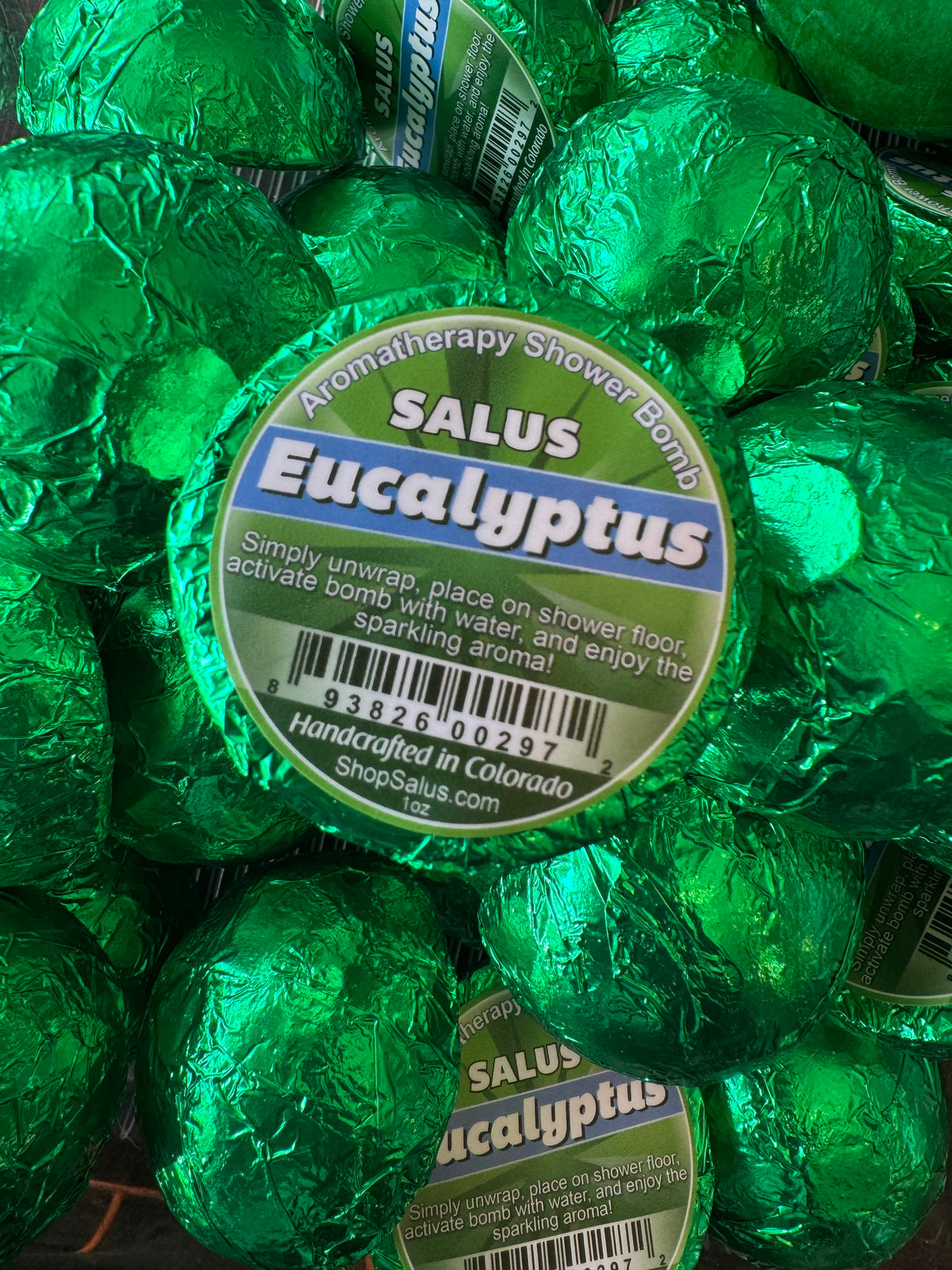 Eucalyptus Essential Oil SHOWER Bomb