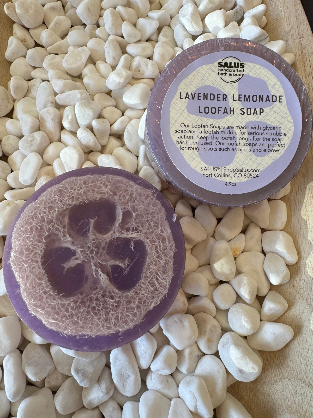 Lavender Lemonade Loofah Soap
