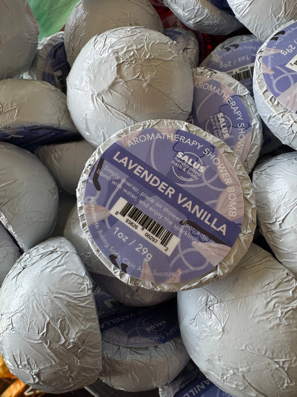 Lavender Vanilla SHOWER Bomb