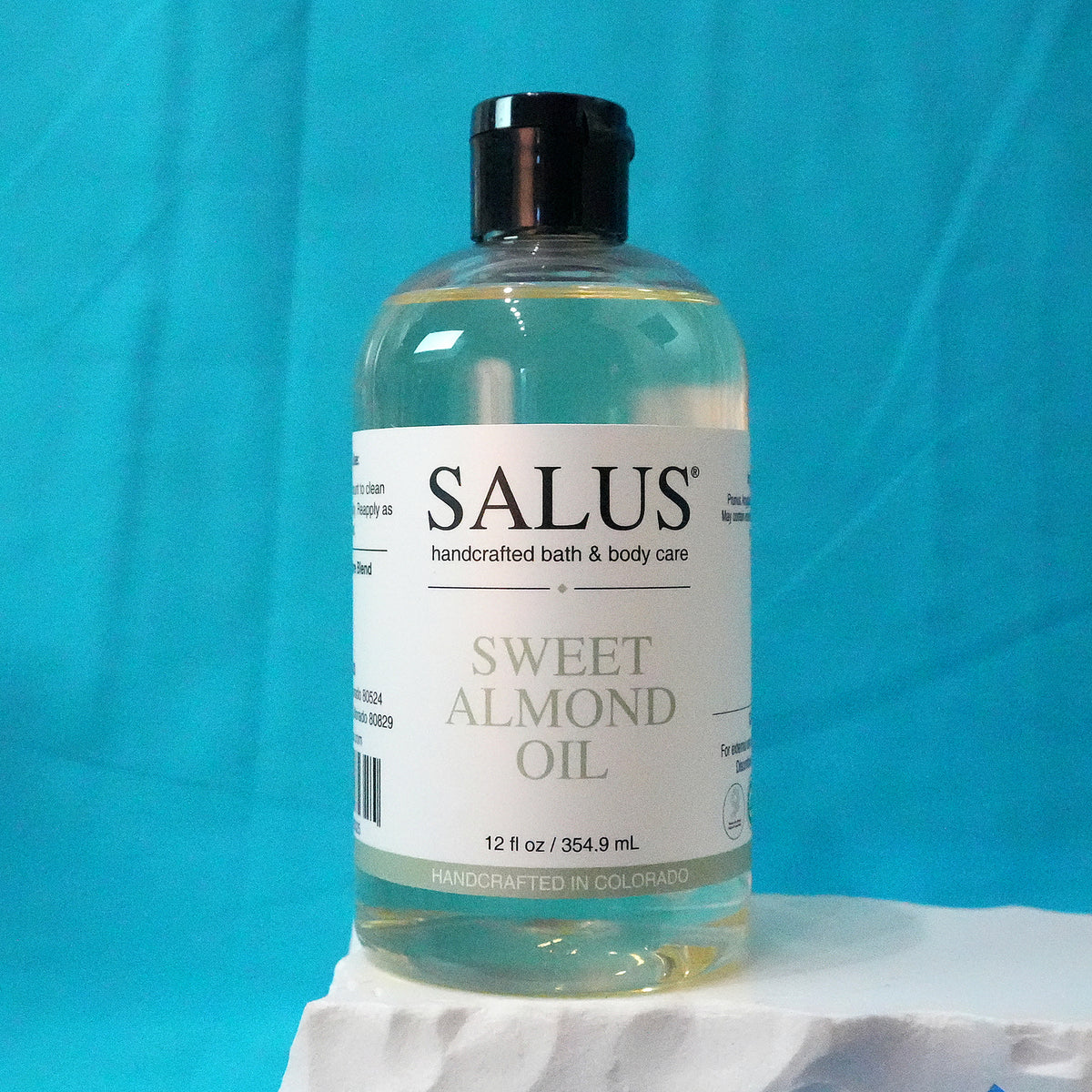 SALUS Sweet Almond Oil, 12 fl oz bottle