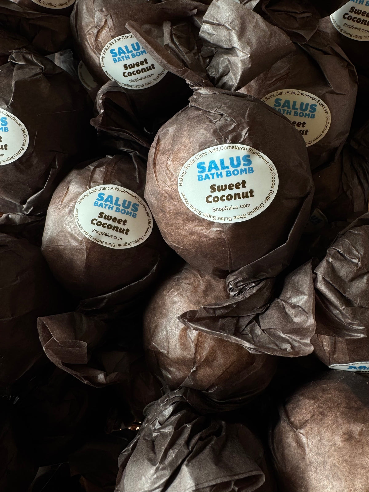 Sweet Coconut Bath Bomb
