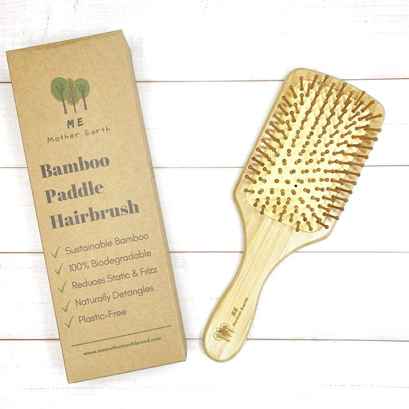 Bamboo Paddle Hairbrush