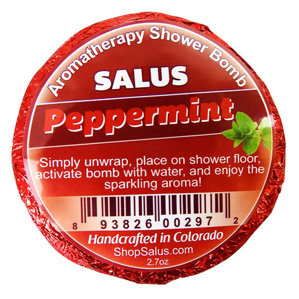 Peppermint Essential Oil MEGA SHOWER Bomb