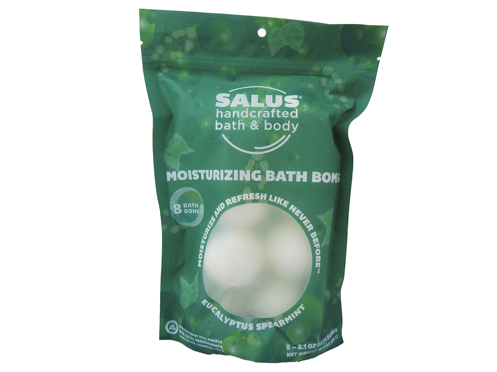 8 Count Bath Bomb Bag - Eucalyptus Spearmint