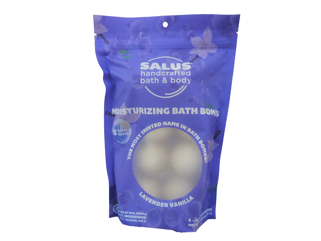 8 Count Bath Bomb Bag - Lavender & Vanilla