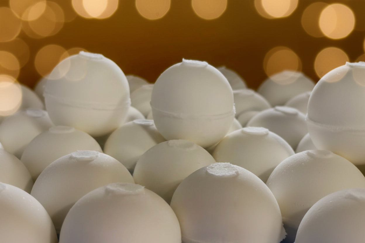 SALUS® handcrafted bath bombs made in Fort Collins, Colorado — clean ingredients, no synthetic dyes, natural essential oils.