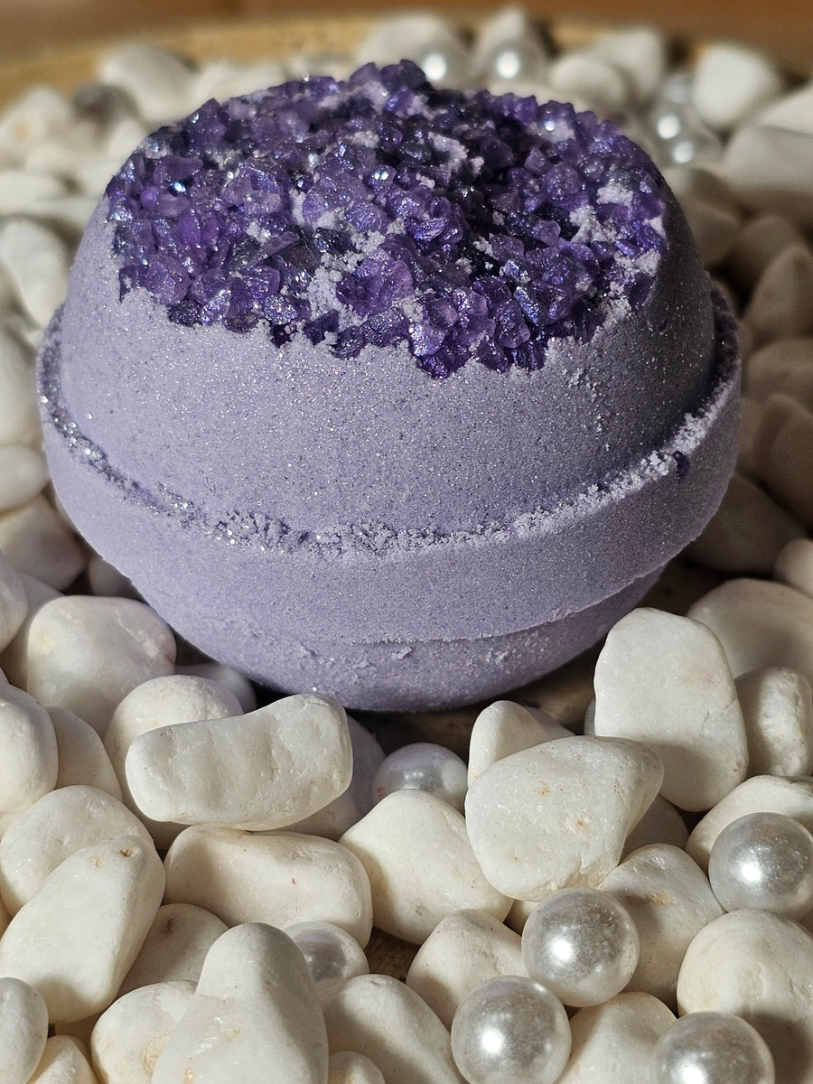 Amethyst Geode Mega Bath Bomb
