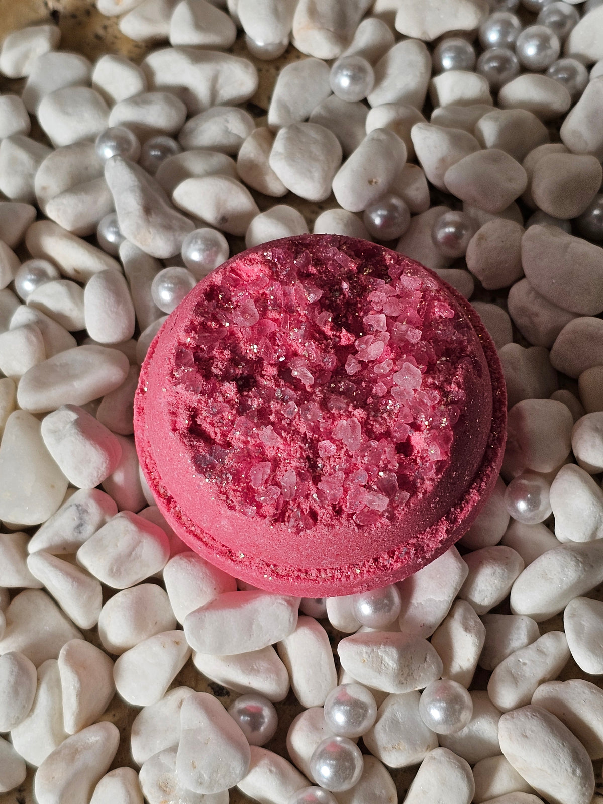 Ruby Geode Mega Bath Bomb