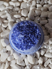 Tanzanite Geode Mega Bath Bomb