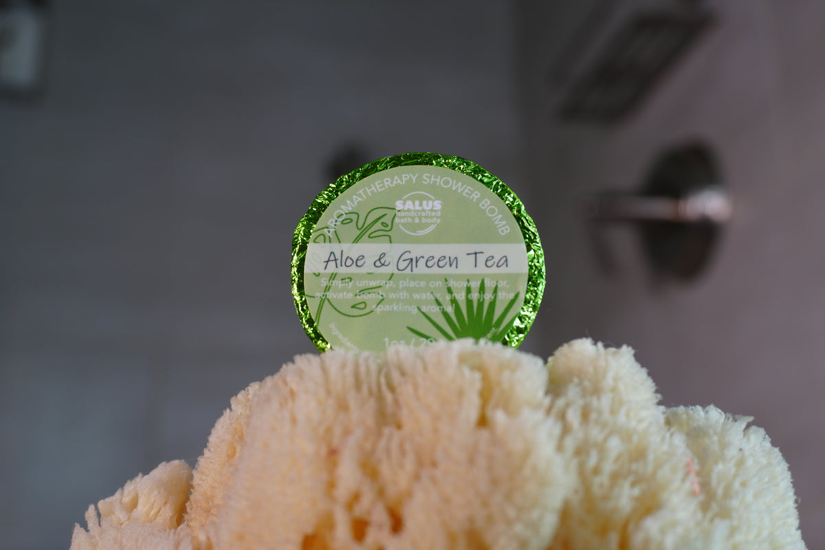 Aloe & Green Tea SHOWER Bomb