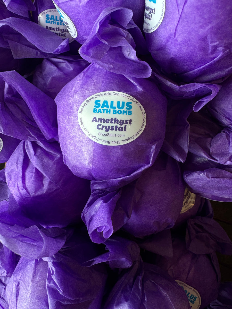 Amethyst Crystal Bath Bomb