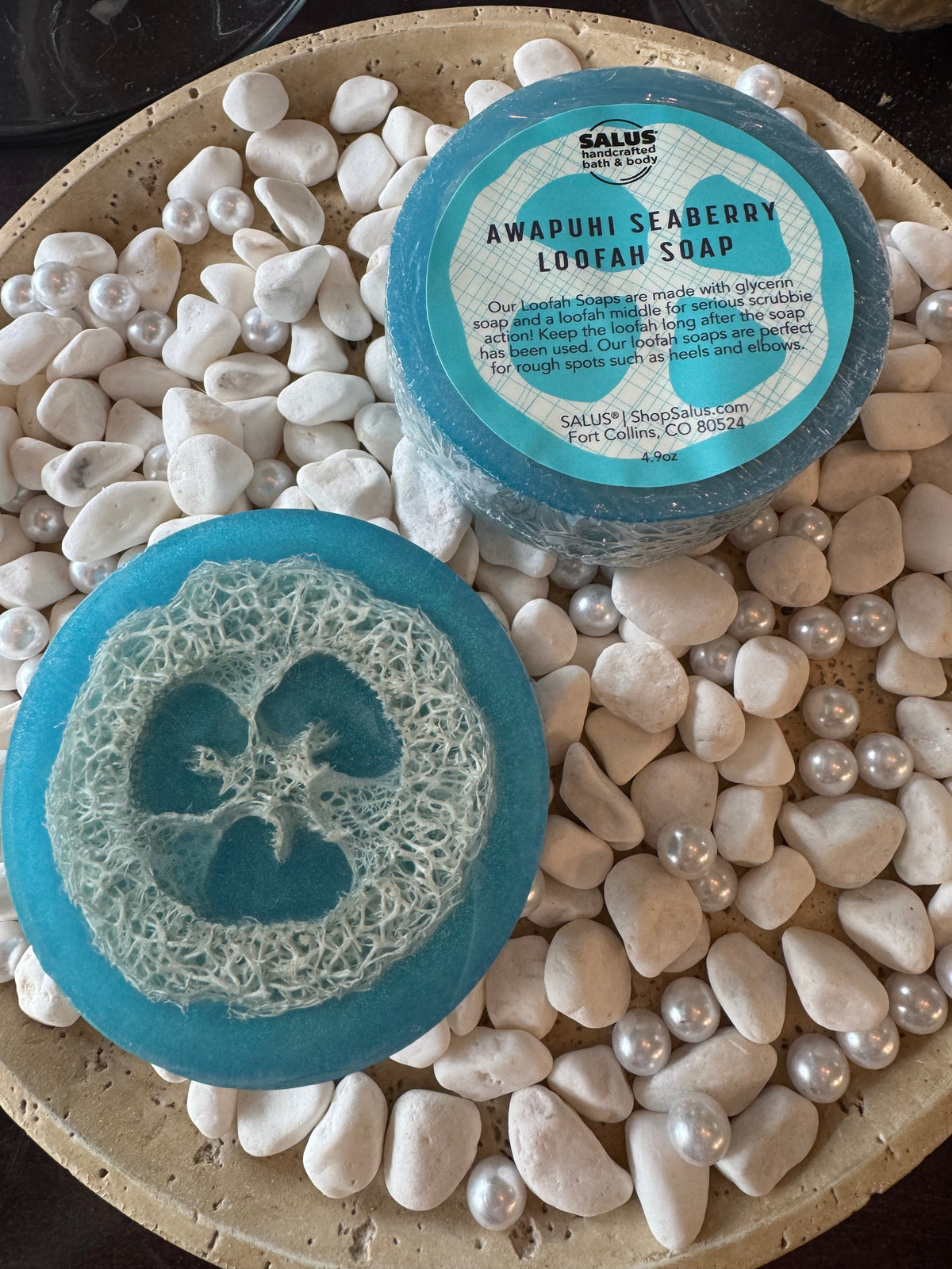 Awapuhi Seaberry Loofah Soap