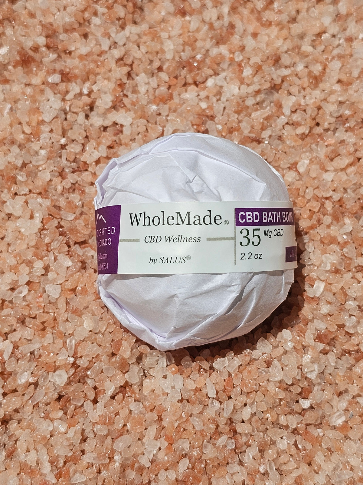 Lavender CBD Bath Bomb