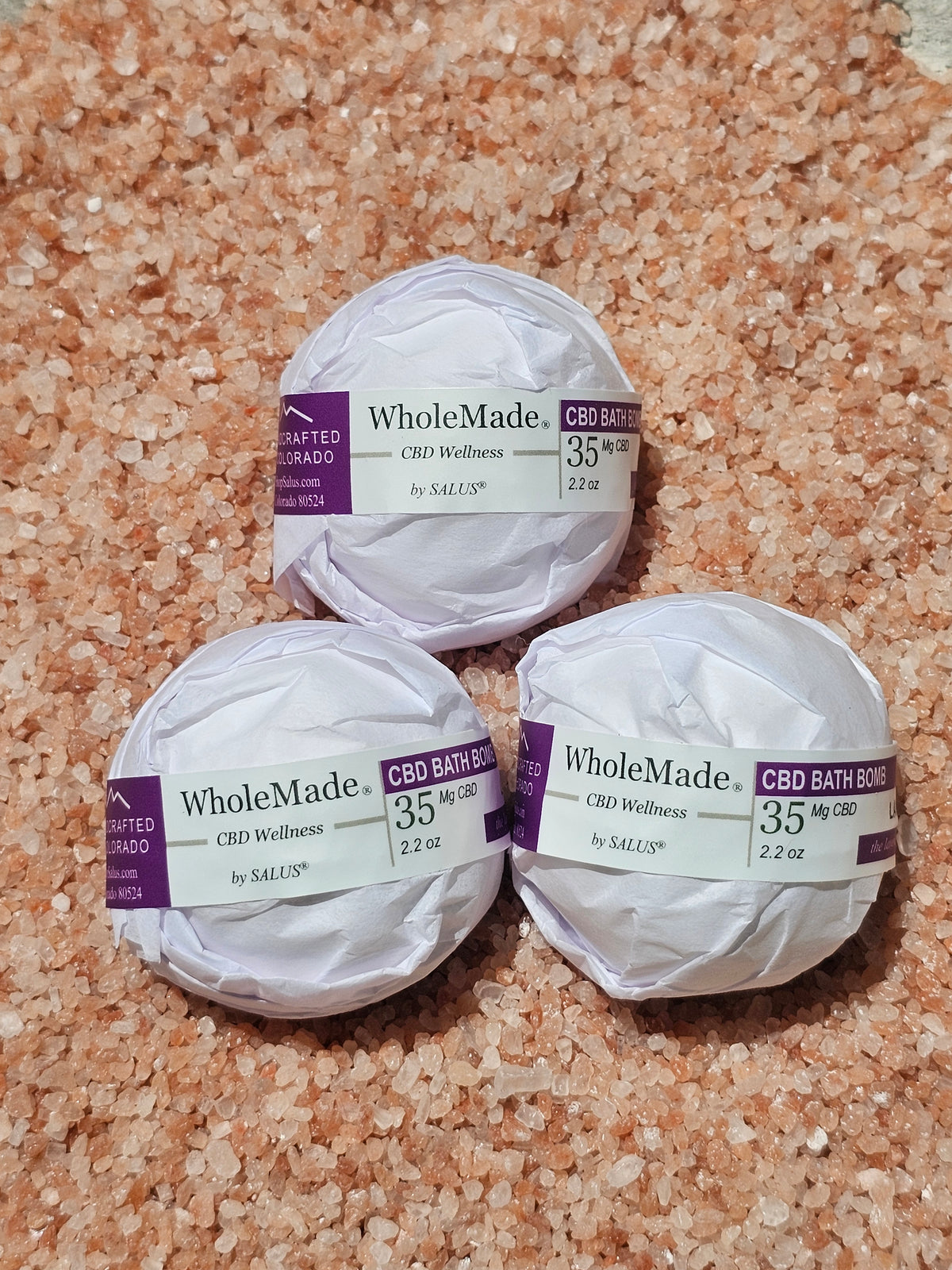 Lavender CBD Bath Bomb