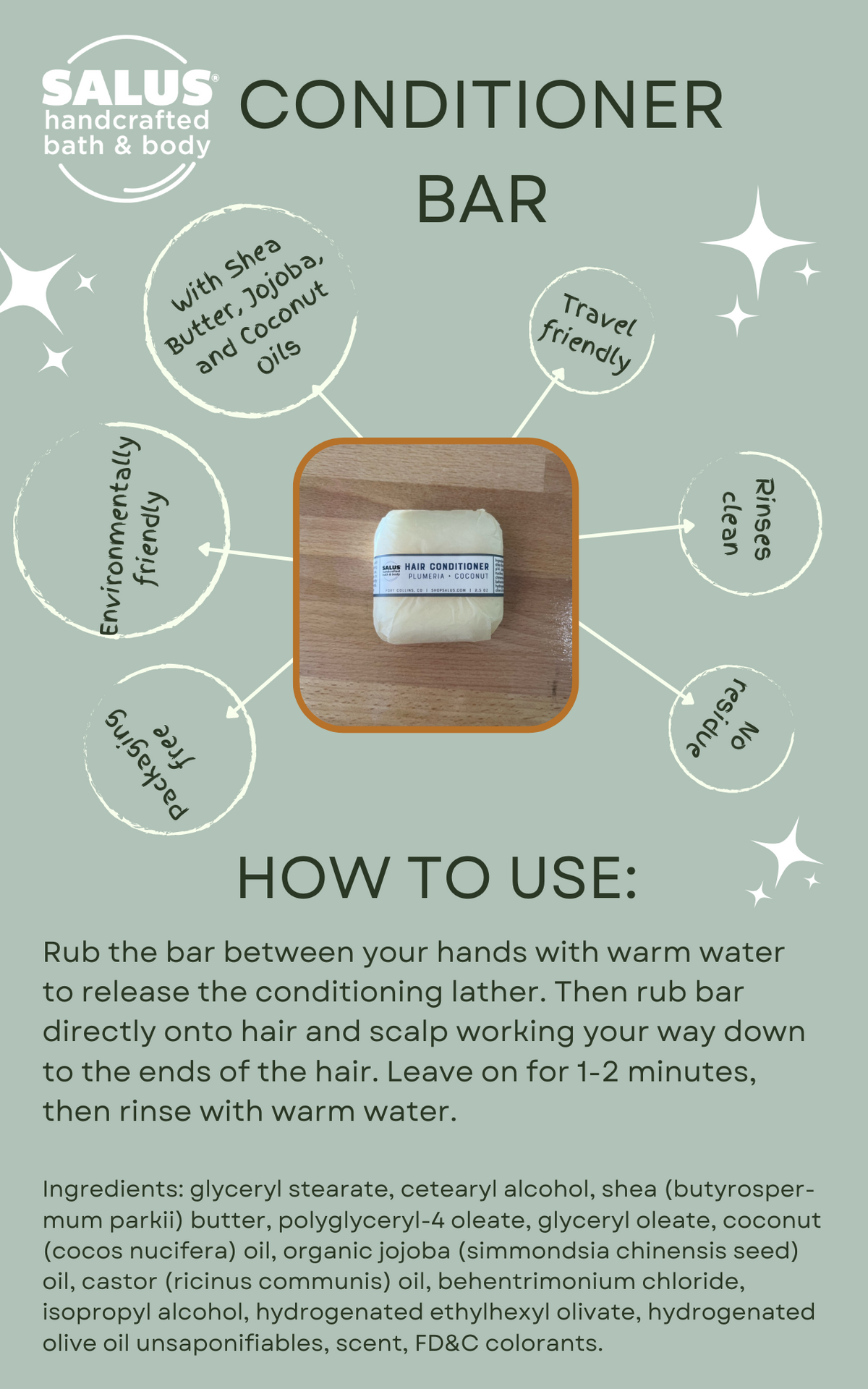 Hair Conditioner Bar