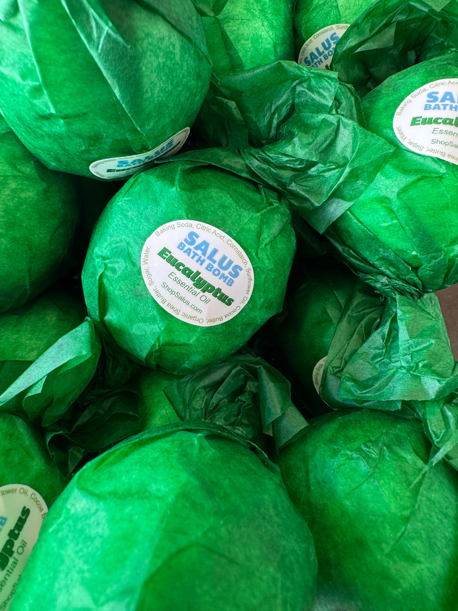 Eucalyptus Essential Oil Bath Bomb