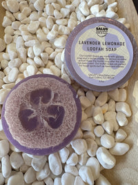 Lavender Lemonade Loofah Soap