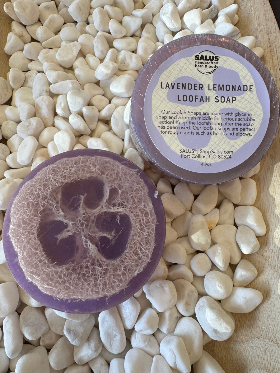 Lavender Lemonade Loofah Soap