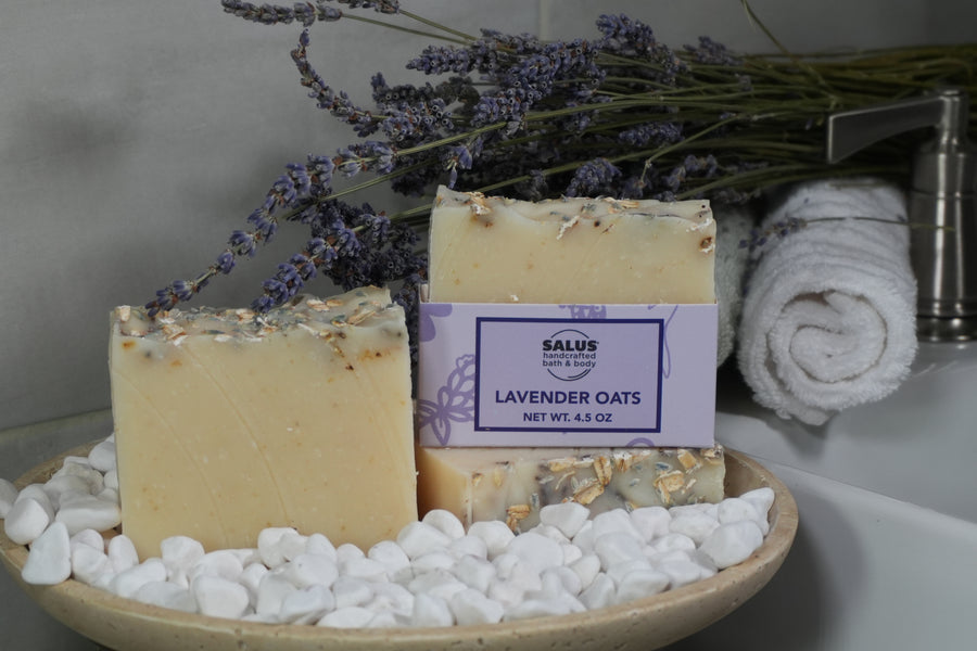 Long's Peak Lavender with Oatmeal Handcrafted Soap