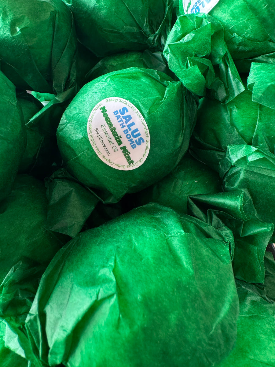 Mountain Mint™ Essential Oil Blend Bath Bomb