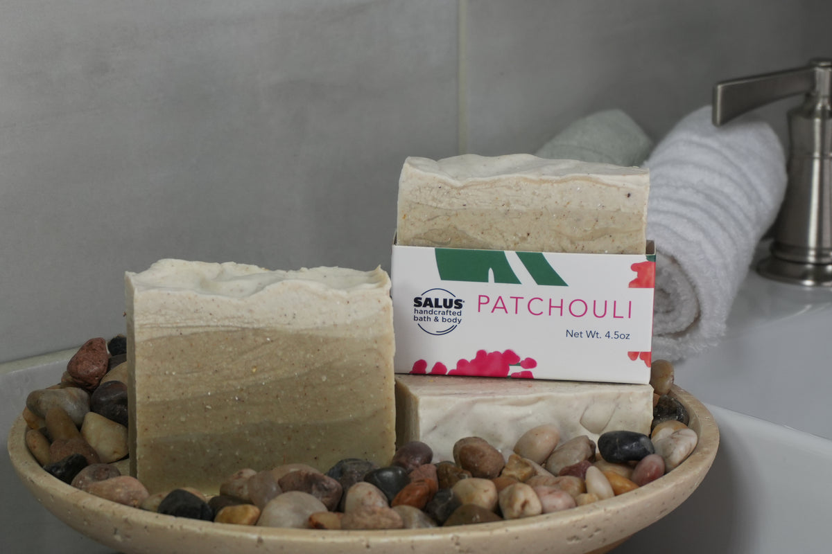 Patchouli Scrub Handcrafted Soap