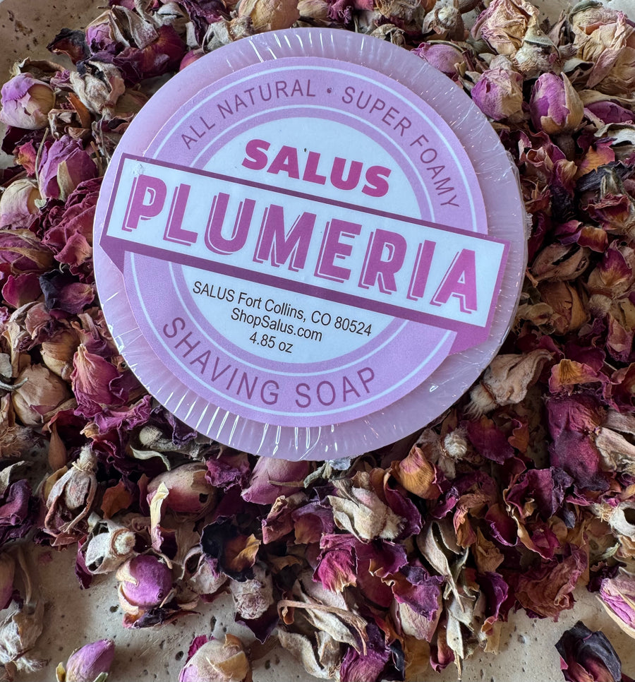 Plumeria Shaving Soap