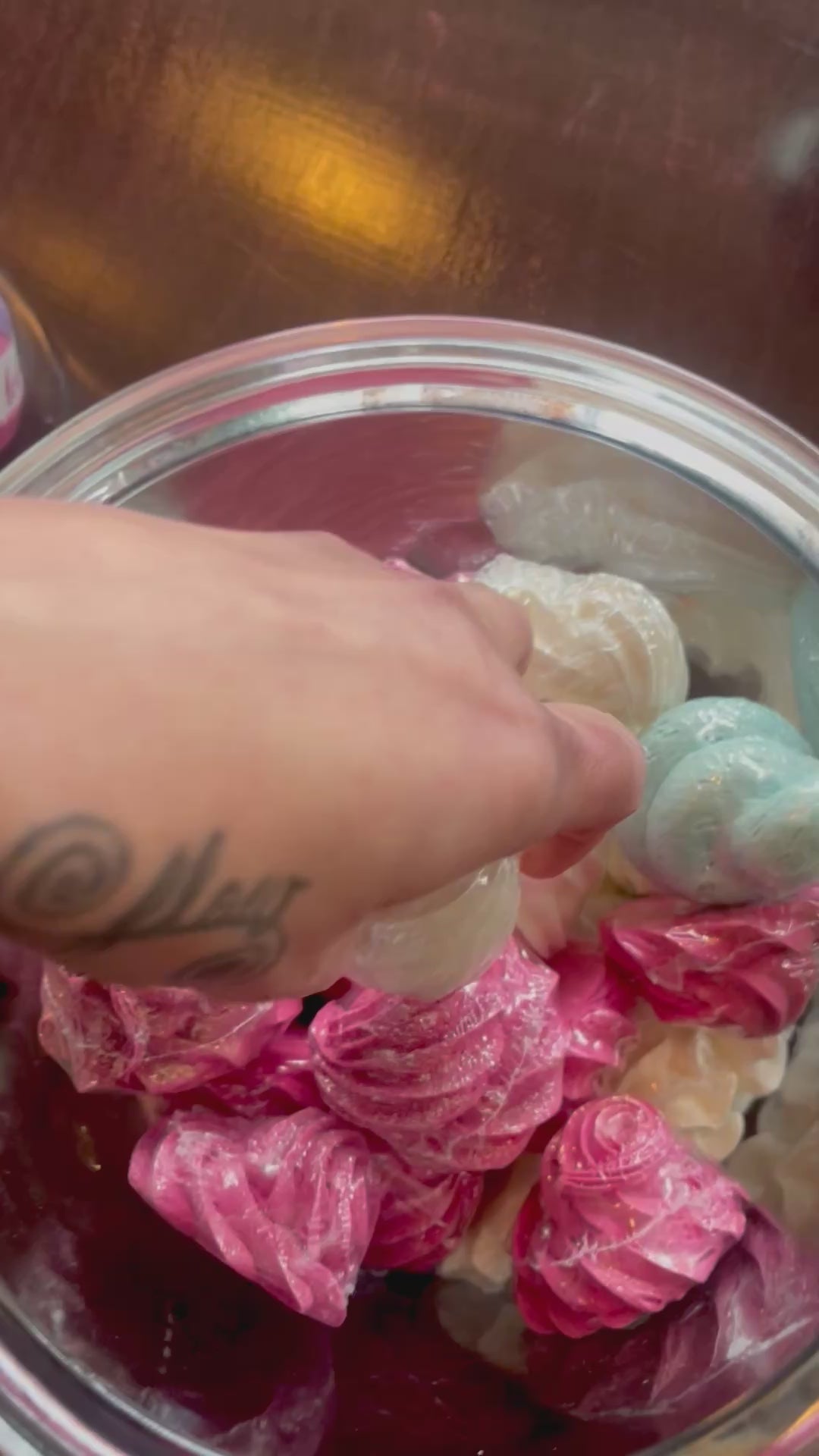 Bubble Bath Frosting Shot