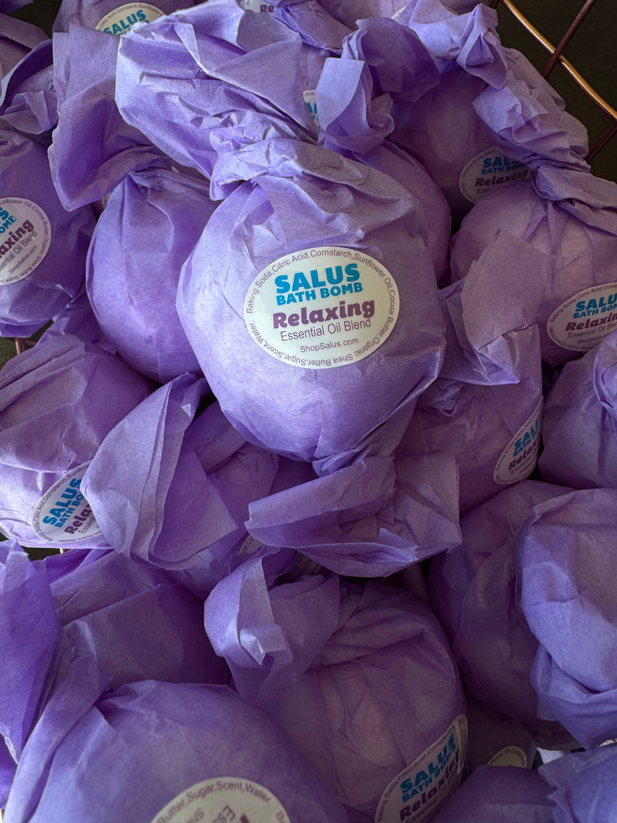 Relaxing Essential Oil Blend Bath Bomb