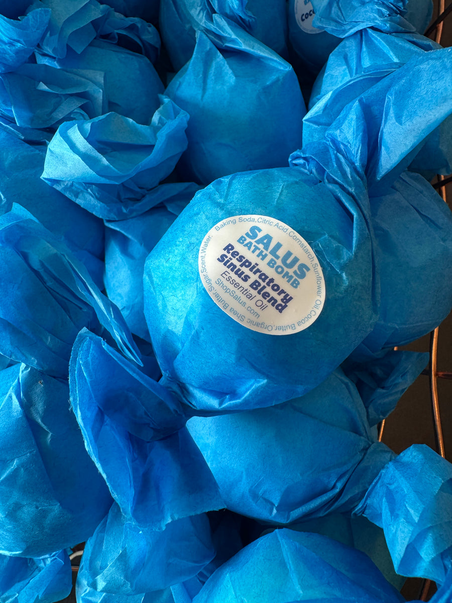 Respiratory Sinus Essential Oil Blend Bath Bomb