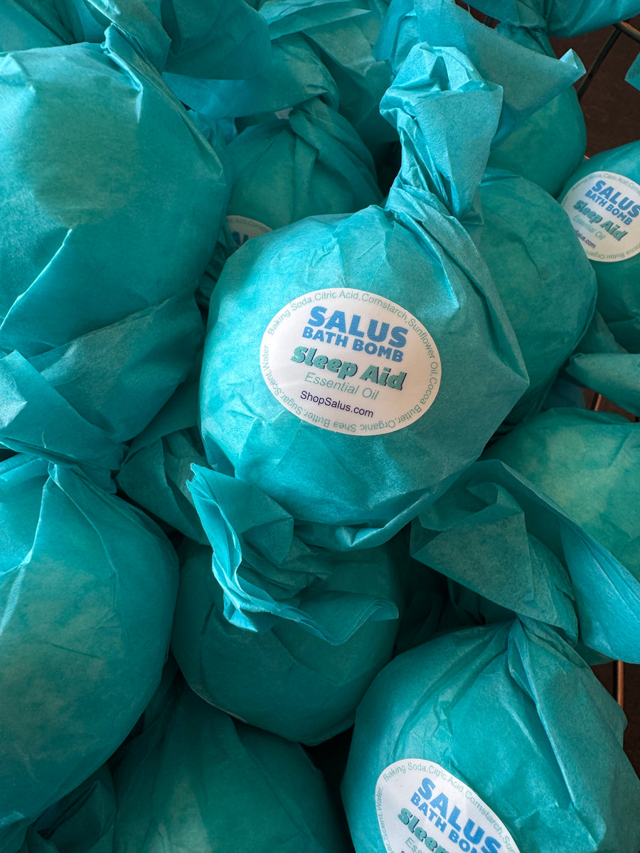 Sleep Aid Essential Oil Blend Bath Bomb