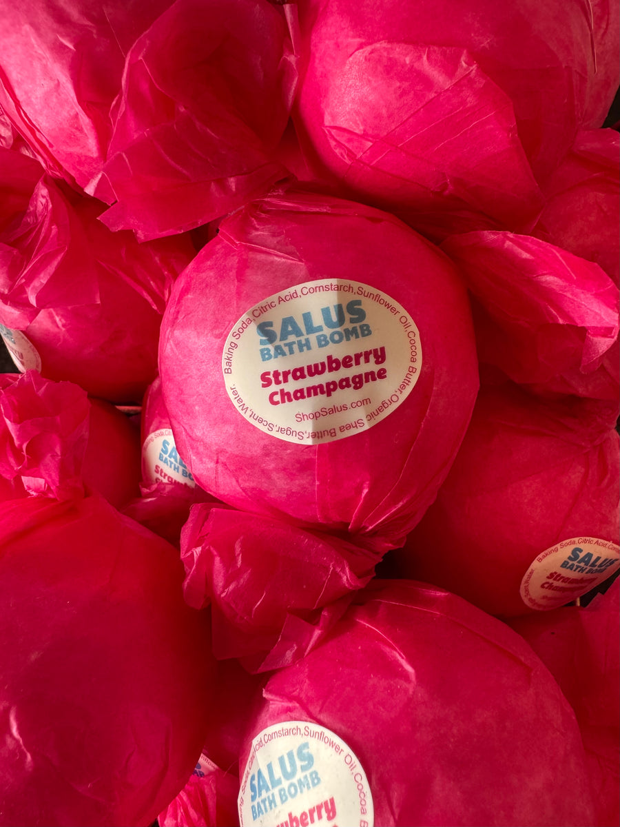 Strawberry Champagne Bath Bomb