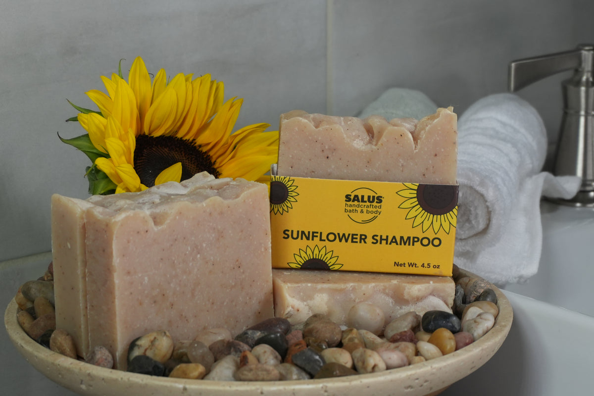 Sunflower Shampoo Bar