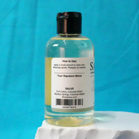 SALUS Sweet Almond Oil, 6 fl oz how-to-use panel