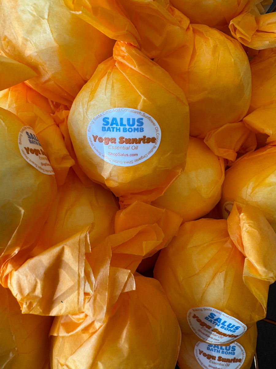 Yoga Sunrise™ Essential Oil Blend Bath Bomb