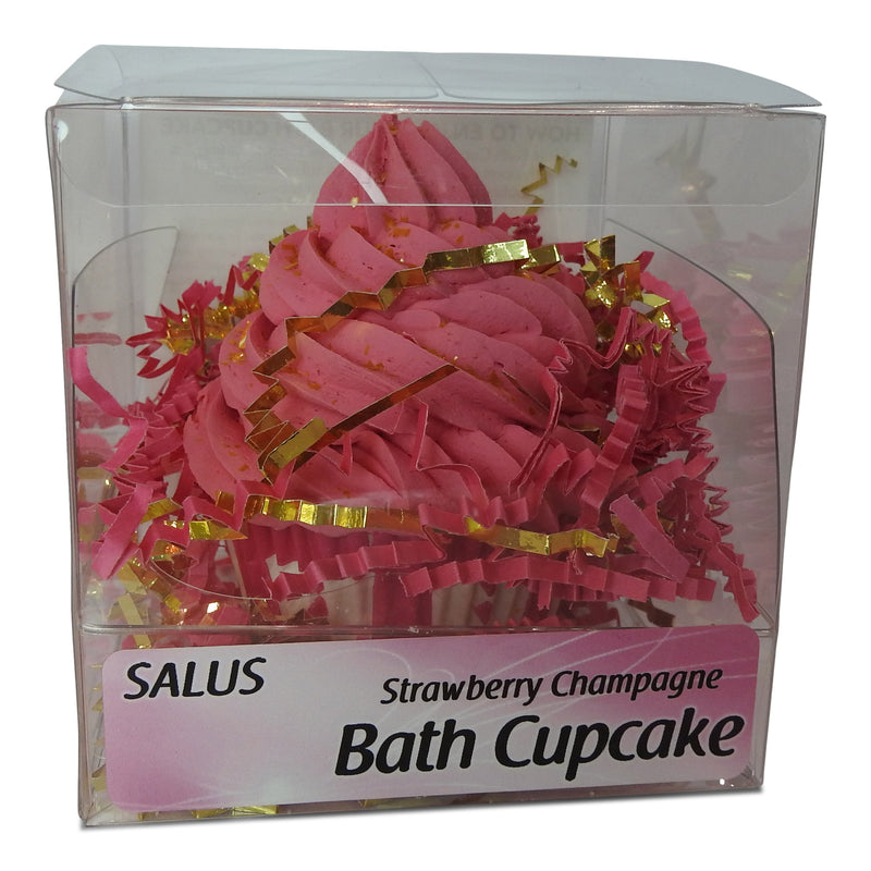 Strawberry Champagne Bath Cupcake