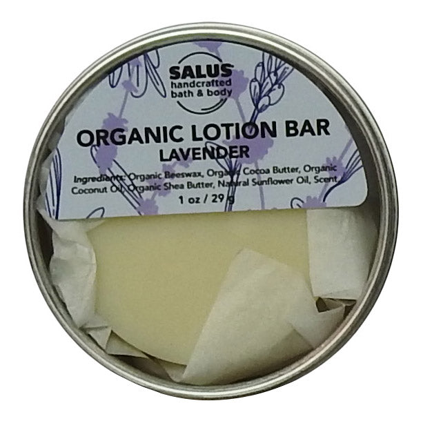 Organic Lotion Bar: Lavender