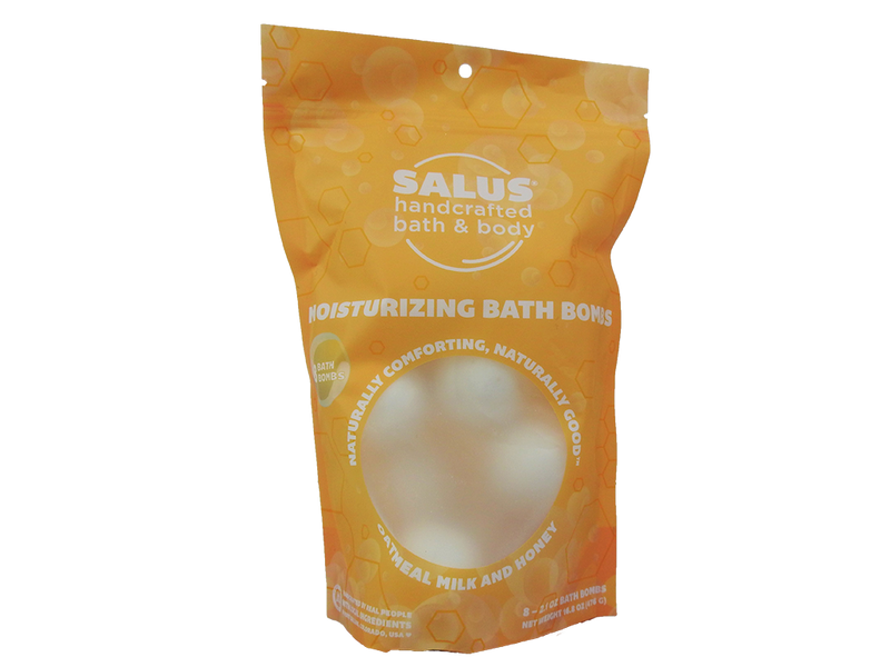 8 Count Bath Bomb Bag - Oatmeal, Milk + Honey