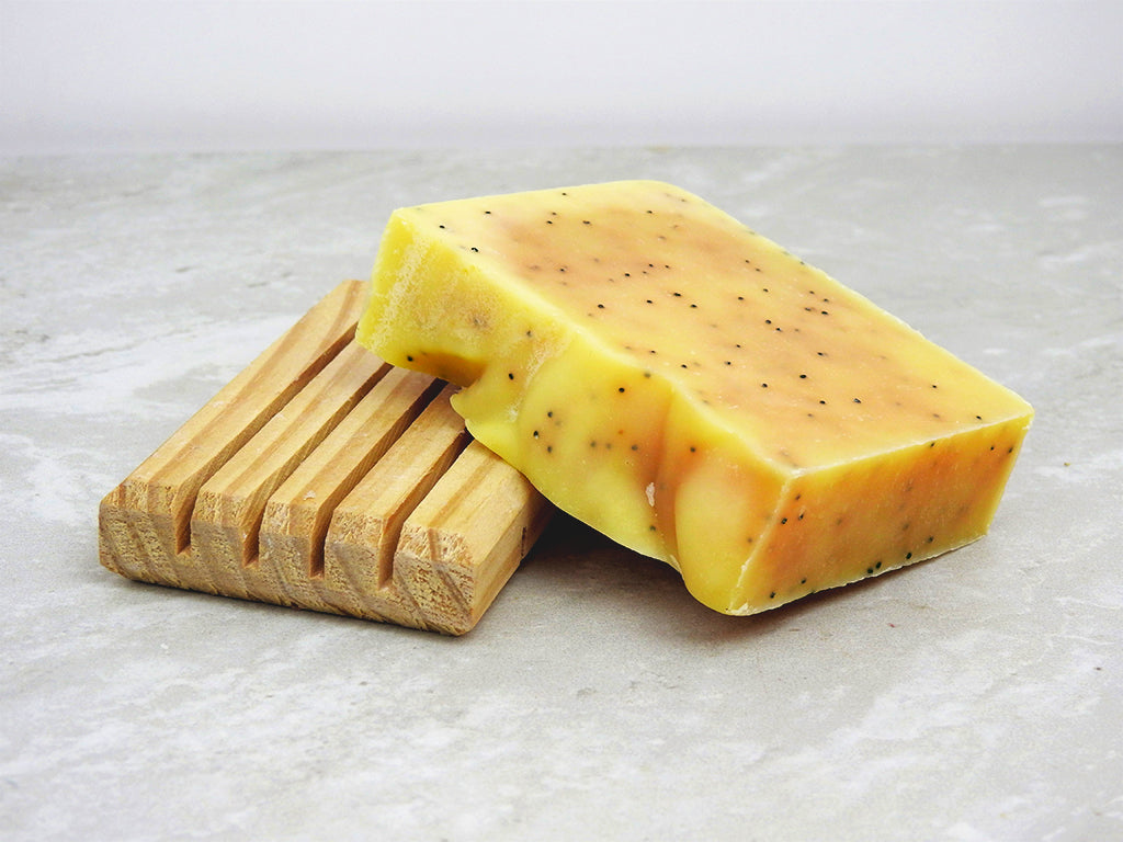 Lemongrass Poppy Seed Handcrafted Soap