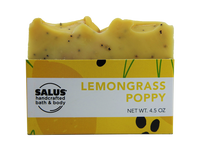 Lemongrass Poppy Seed Handcrafted Soap