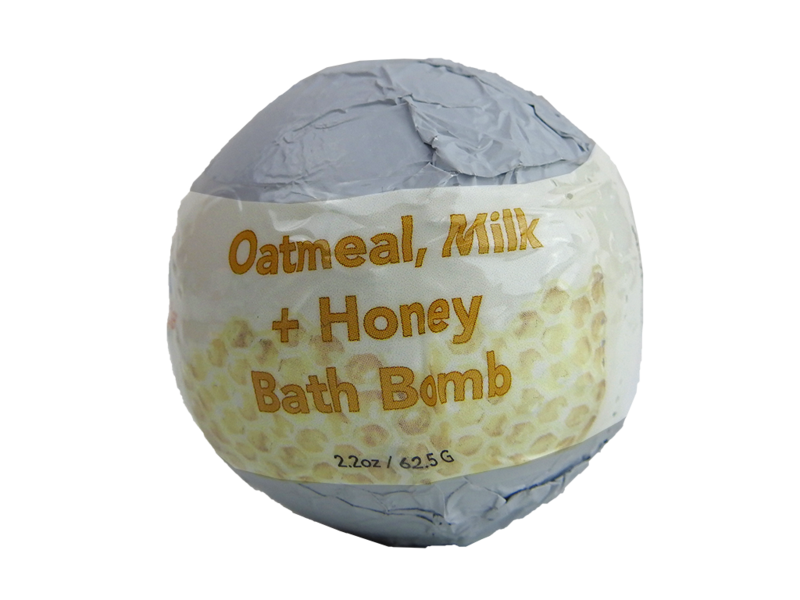 Oatmeal, Milk and Honey Bath Bomb